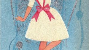Sister Birthday Cards Hallmark Vintage Hallmark 1960s Say Sister Birthday Greetings Card