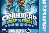 Skylander Birthday Invites Skylander Swap force Card Birthday Party Invitation