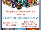 Skylanders Birthday Party Invitations 34 Best Images About Skylander Birthday On Pinterest