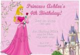 Sleeping Beauty Birthday Invitations Sleeping Beauty Birthday Invitation Digital File