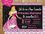 Sleeping Beauty Birthday Invitations Sleeping Beauty Invitation Aurora Party Invitation Princess