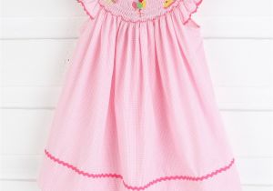 Smocked Birthday Dresses Smocked Birthday Party Dress Pink Gingham Smocked Auctions