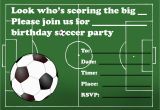 Soccer Invitations for Birthday Party Kids Birthday Party Invitations Free Printable