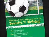 Soccer Invitations for Birthday Party soccer Birthday Invitations