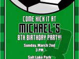 Soccer Invitations for Birthday Party soccer Invitations General Prints