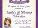 Sofia the First Personalized Birthday Invitations Personalized Photo Invitations Cmartistry sofia the