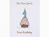 Son First Birthday Card son 39 S First Birthday Card Zazzle