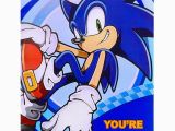 Sonic the Hedgehog Birthday Invitations sonic the Hedgehog Invitations Birthdayexpress Com