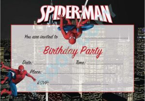 Spiderman Birthday Invites Impress Your Guests with these Spiderman Birthday Invitations