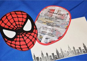 Spiderman Birthday Invites the Party Wall Sneak Peek Spiderman Party Invitations
