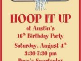 Sports Birthday Party Invitation Wording Invitation Template Boys Basketball orderecigsjuice Info