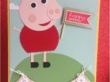 Stampin Up Childrens Birthday Cards Stampin 39 Up Peppa Pig Punch Art Children 39 S Birthday Card 001