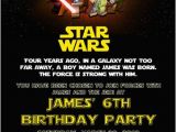 Star Wars Birthday Invitations Online Free Printable Star Wars Birthday Invitations Template