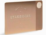 Starbucks Gold Card Birthday Reward Customer Loyalty Coffee Cards Starbucks 450 Gift Card