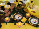 Steelers Decorations Birthday Pittsburgh Steelers Football Party Ideas Oh My Creative