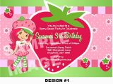 Strawberry Shortcake Personalized Birthday Invitations Free Printable Strawberry Shortcake Birthday Party