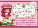 Strawberry Shortcake Personalized Birthday Invitations Strawberry Shortcake Birthday Invitations the New