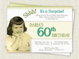 Surprise 60th Birthday Invitation Templates Free Surprise 60th Birthday Invitation Digital Printable File