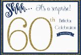 Surprise 60th Birthday Party Invitations Template Free Printable 60th Birthday Invitation Templates Free