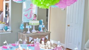 Table Decorations for Birthday Parties A Dreamy Mermaid Birthday Party anders Ruff Custom