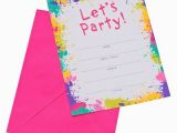 Target Birthday Party Invitations Neon Let 39 S Party Party Invitations 10 Count Target