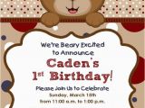 Teddy Bear First Birthday Invitations 68 Best Teddy Bear Baby Shower theme Images On Pinterest