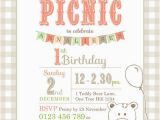 Teddy Bear First Birthday Invitations Printable Custom Birthday Party Invitation Template