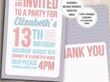Teenage Birthday Invites 21 Teen Birthday Invitations Inspire Design Cards