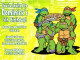 Teenage Mutant Ninja Turtles Birthday Invites Teenage Mutant Ninja Turtles Birthday Invitations Tmnt