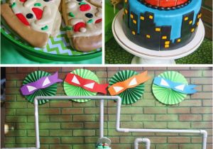 Teenage Mutant Ninja Turtles Birthday Party Decorations Kara 39 S Party Ideas Teenage Mutant Ninja Turtles Party