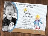 The Little Prince Birthday Invitations Items Similar to Little Prince Birthday Invitations On Etsy