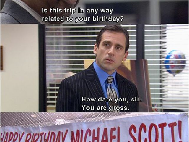 The Office Happy Birthday Quotes Michael Scott Michael O 39 Keefe and ...