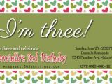 Third Birthday Invitation Wording Third Birthday Invitation Rhymes