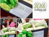 Thirtieth Birthday Gifts for Her Loves Of Life 30th Birthday Gift