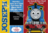 Thomas Birthday Invitations Personalized Thomas the Train Birthday Invitations Ideas Free