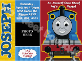 Thomas Birthday Invitations Personalized Thomas the Train Birthday Invitations Ideas Free