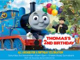 Thomas the Tank Engine Birthday Invitations Thomas the Tank Engine Boy Birthday Party Invitations