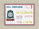 Thomas the Train Birthday Invites Thomas the Train Birthday Party Invitations Home Party Ideas