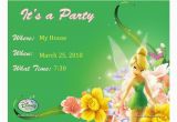 Tinkerbell 1st Birthday Invitations Tinkerbell 1st Birthday Invitations