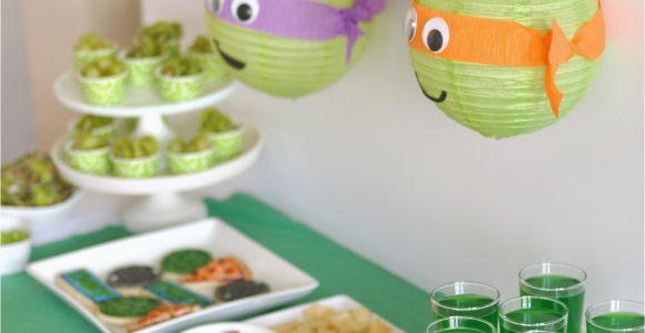 Tmnt Birthday Decorations Tmnt Party Creative Juice