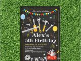 Tool Birthday Party Invitations tools theme Birthday Party Invitation Boy Kids Dig by