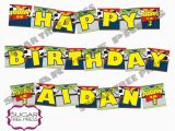 Toy Story Happy Birthday Banner Printable toy Story 3 Inspired 39 Happy Birthday 39