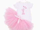 Tutu Outfits for Birthday Girl Baby Girls 39 Pink 1st Birthday Tutu Outfit Set Dresses Ebay