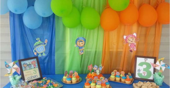 Umizoomi Birthday Decorations Team Umizoomi Birthday Party Ideas Photo 3 Of 6 Catch