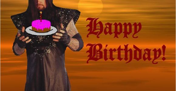 Undertaker Birthday Card Happy Birthday Undertaker Version Photo by