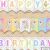 Unicorn Happy Birthday Banner Diy Diy Unicorn Banner Etsy