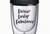 Unique Birthday Gifts for 40 Year Old Woman 40th Birthday Gifts for Women Ready to Ship Wine Tumbler