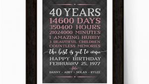 Unique Birthday Gifts for Him 40th 40th Birthday Gifts for Women Men Adult Birthday Gift