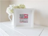 Unusual 30th Birthday Presents for Him Personalized 30th Birthday Gift Framed Print Personalised Word