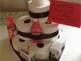Unusual 60th Birthday Presents Male toilet Paper Cake Fun Gag Gift for Anyone Turning 50